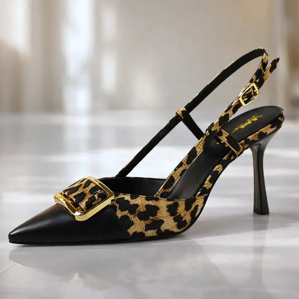 JADA MARIE LEOPARD HEELS