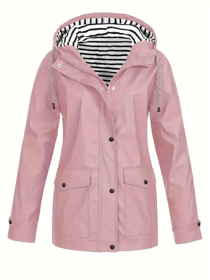 Aurora | Polyester Rain Jacket with Hood