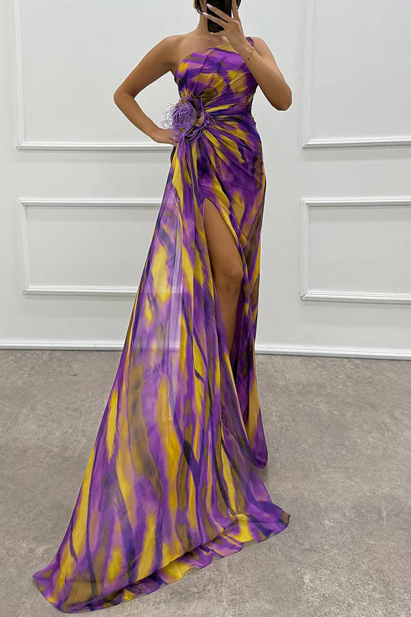 Violet & Grace™ | Vibrant Draped Dress