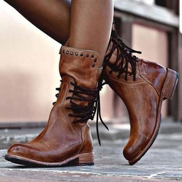 Sophia | Elegant Lift-Heel Boots