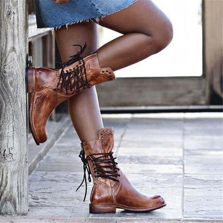 Sophia | Elegant Lift-Heel Boots