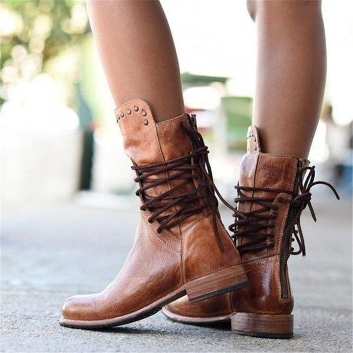 Sophia | Elegant Lift-Heel Boots