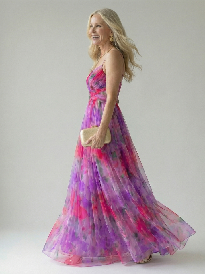 Violet & Grace™ | Soft Wrap Maxi Dress