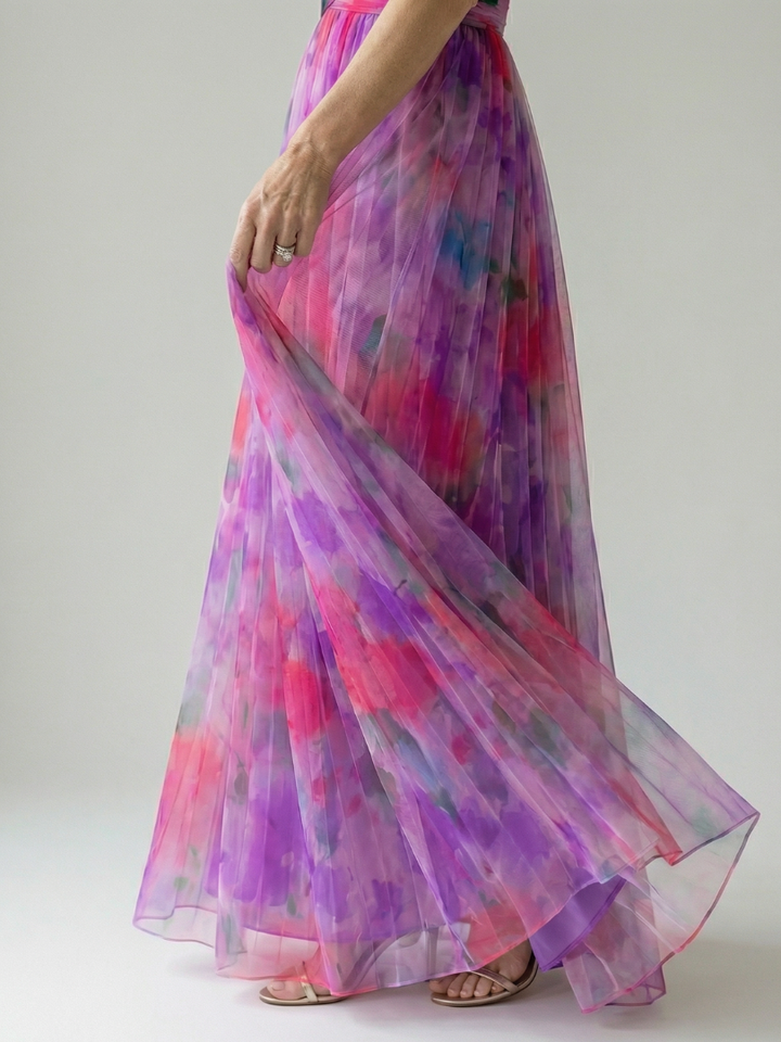 Violet & Grace™ | Soft Wrap Maxi Dress