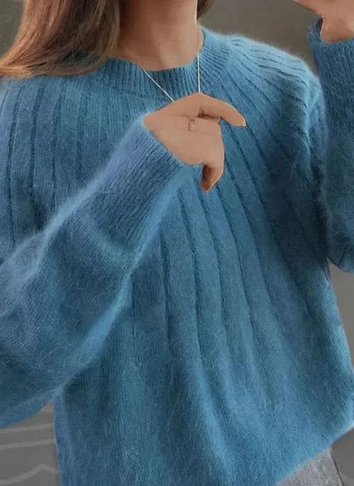 Shereen | Fluffy Knit Sweater