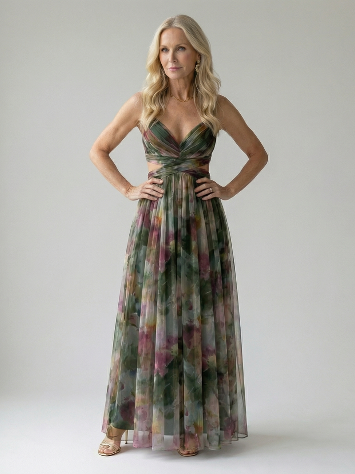 Violet & Grace™ | Soft Wrap Maxi Dress