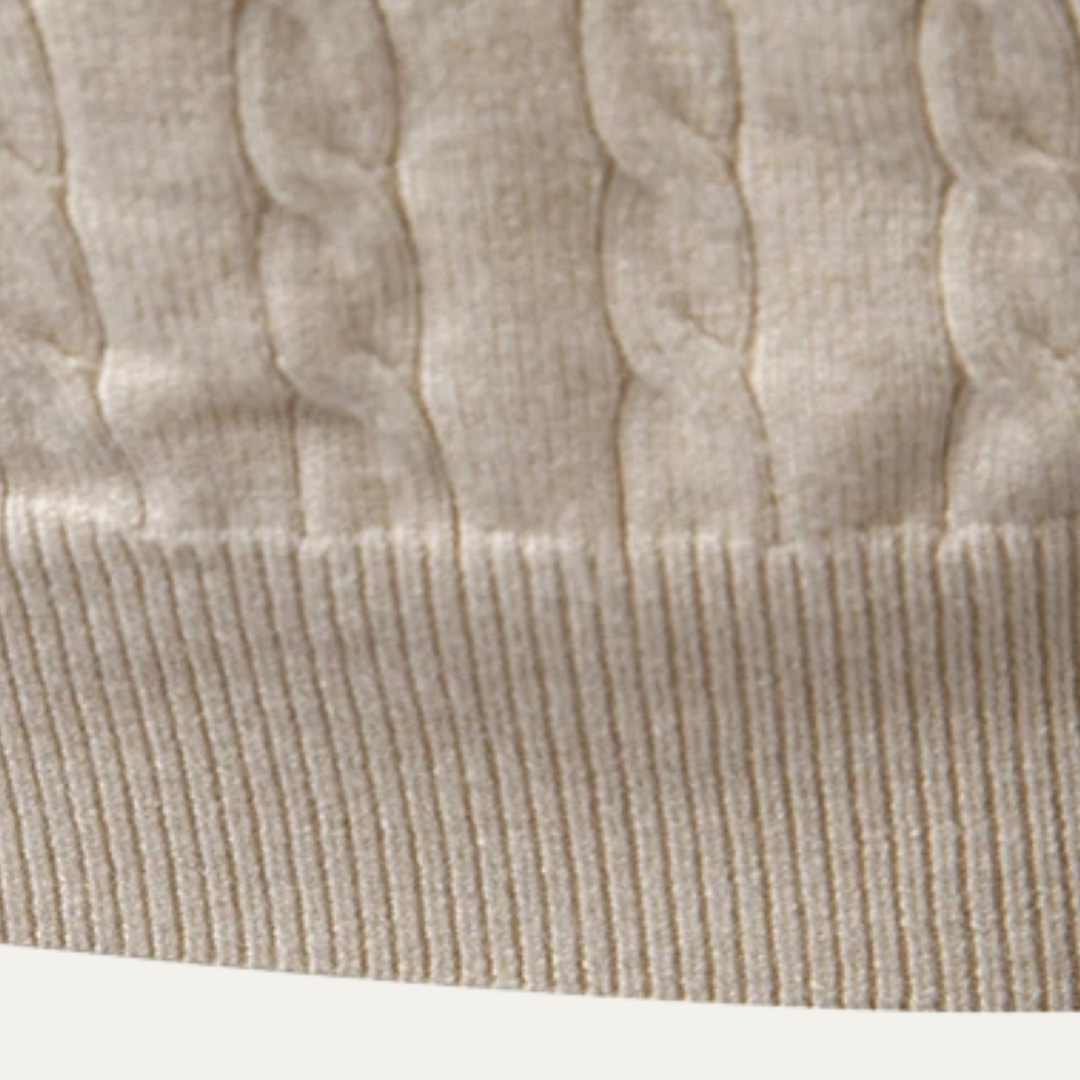 The Soverato Men’s Soft Cotton Casual  Knit Polo Jumper