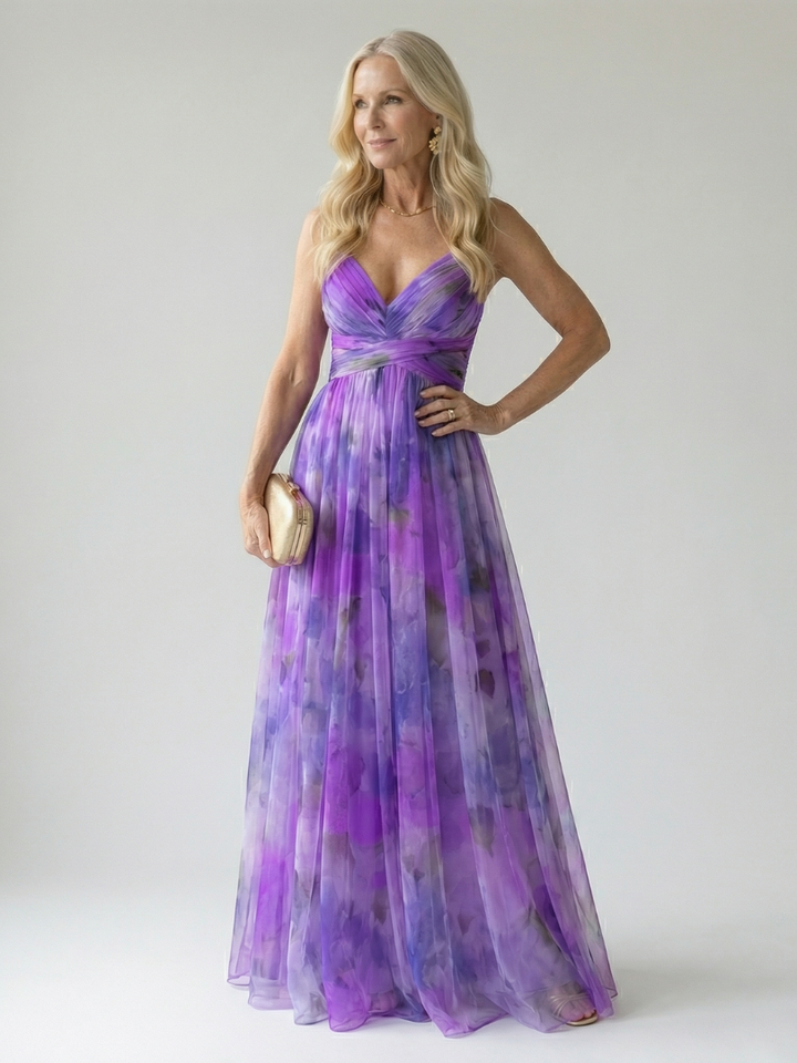 Violet & Grace™ | Soft Wrap Maxi Dress
