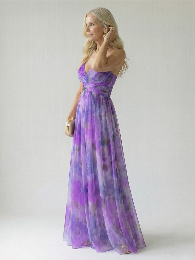Violet & Grace™ | Soft Wrap Maxi Dress