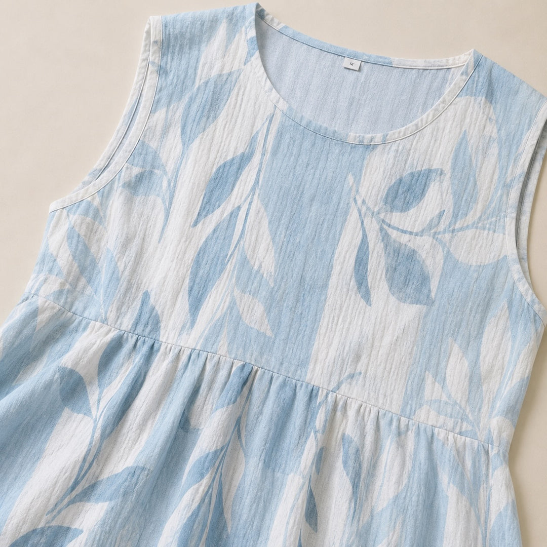 Joy | Leafy Midi Dress