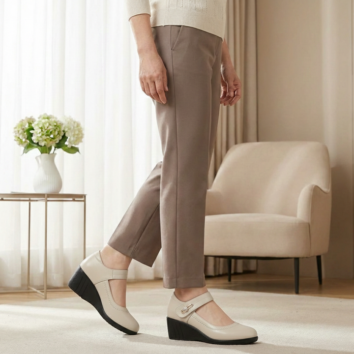 Emma | Elegant Comfort Mid-Heel Shoes