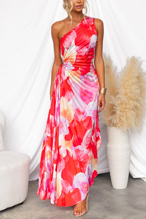 Violet & Grace™ | Vibrant Tropical Evening Dress