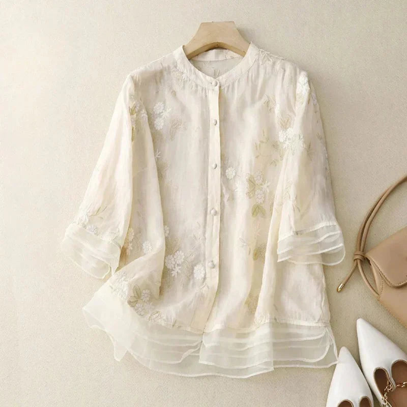 Illyria - Women's Summer Loose Mesh Top