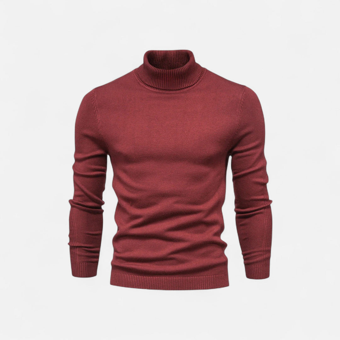 Men’s Cotton Turtleneck Sweater