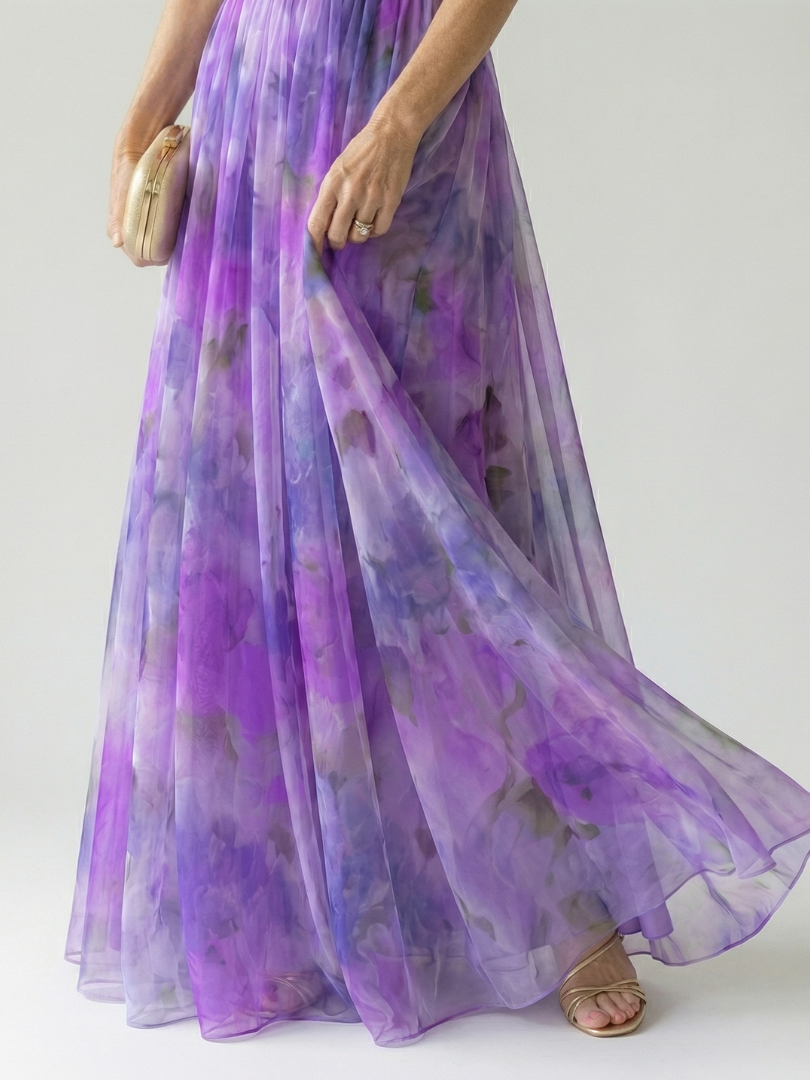Violet & Grace™ | Soft Wrap Maxi Dress