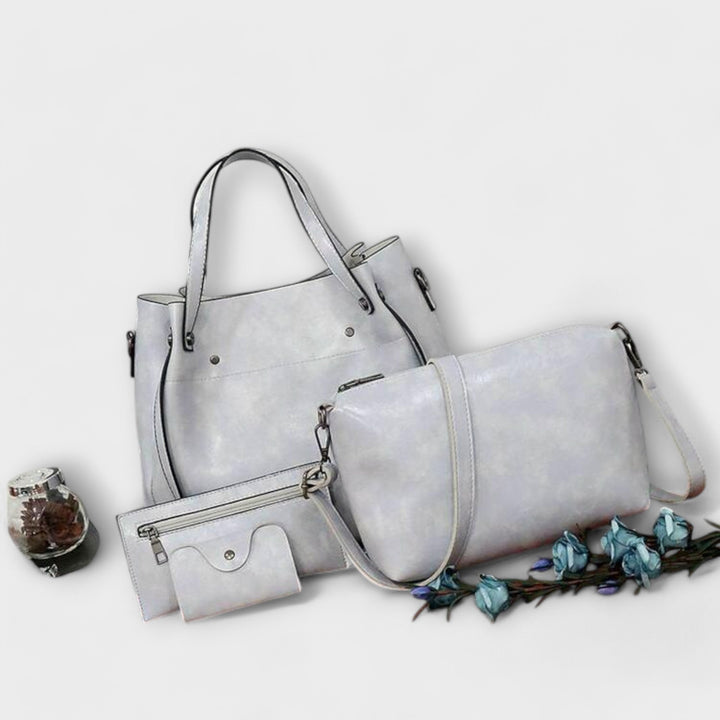 Kristen - 4-Piece Vintage Bag Set