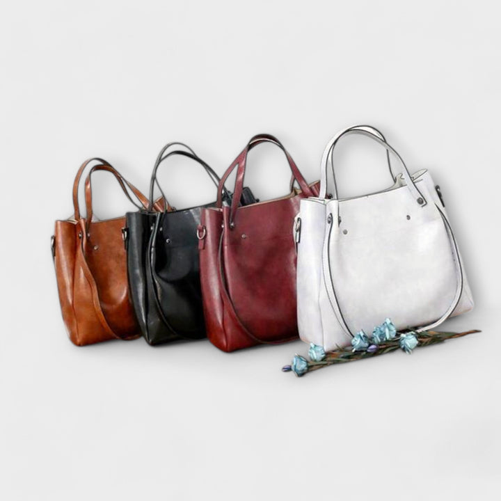 Kristen - 4-Piece Vintage Bag Set