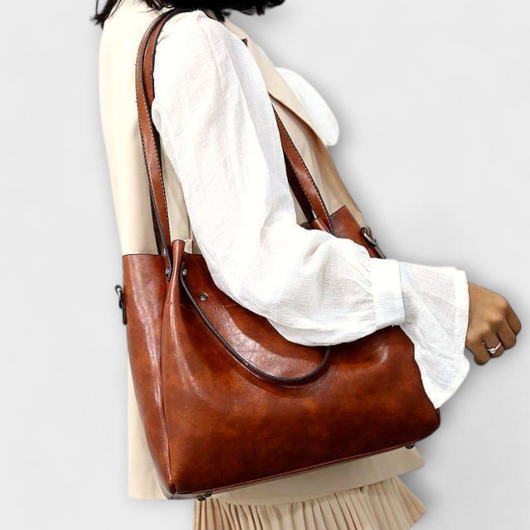 Kristen - 4-Piece Vintage Bag Set