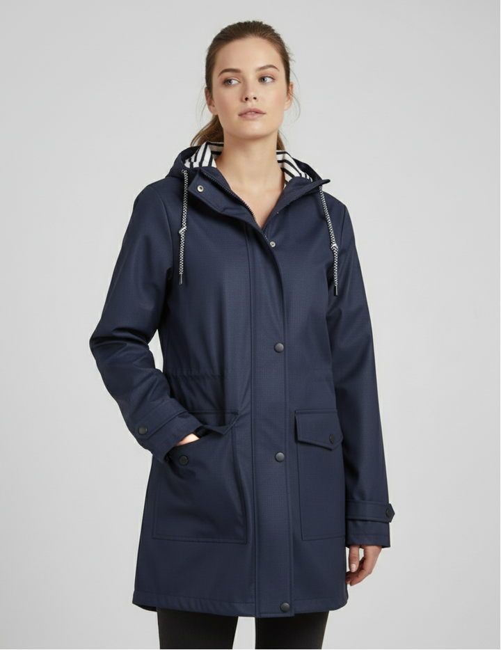 Aurora | Polyester Rain Jacket with Hood
