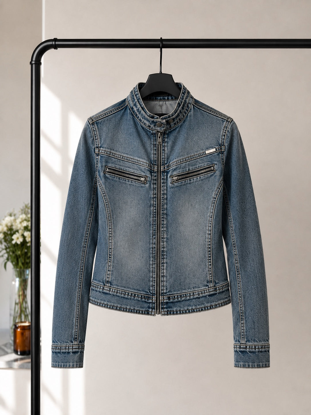 Vintage Wash Denim Jacket