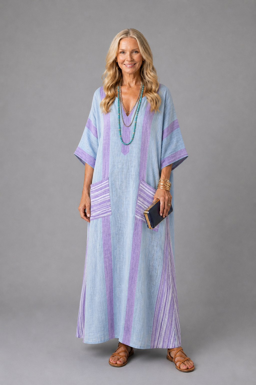 Orien | Light Flow Pocket Midi Dress