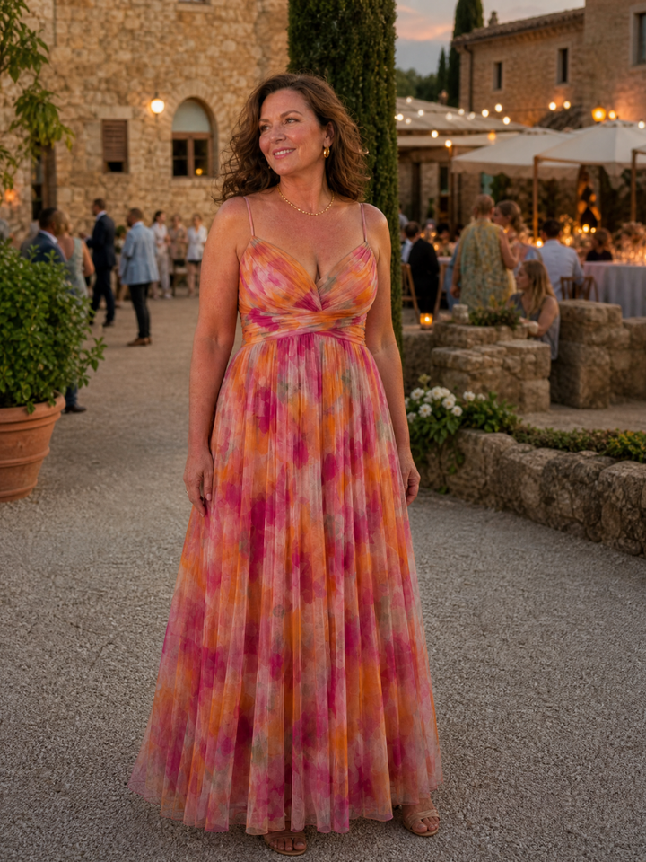 Soft Wrap Maxi Dress for Women - Sleeveless Summer Dress