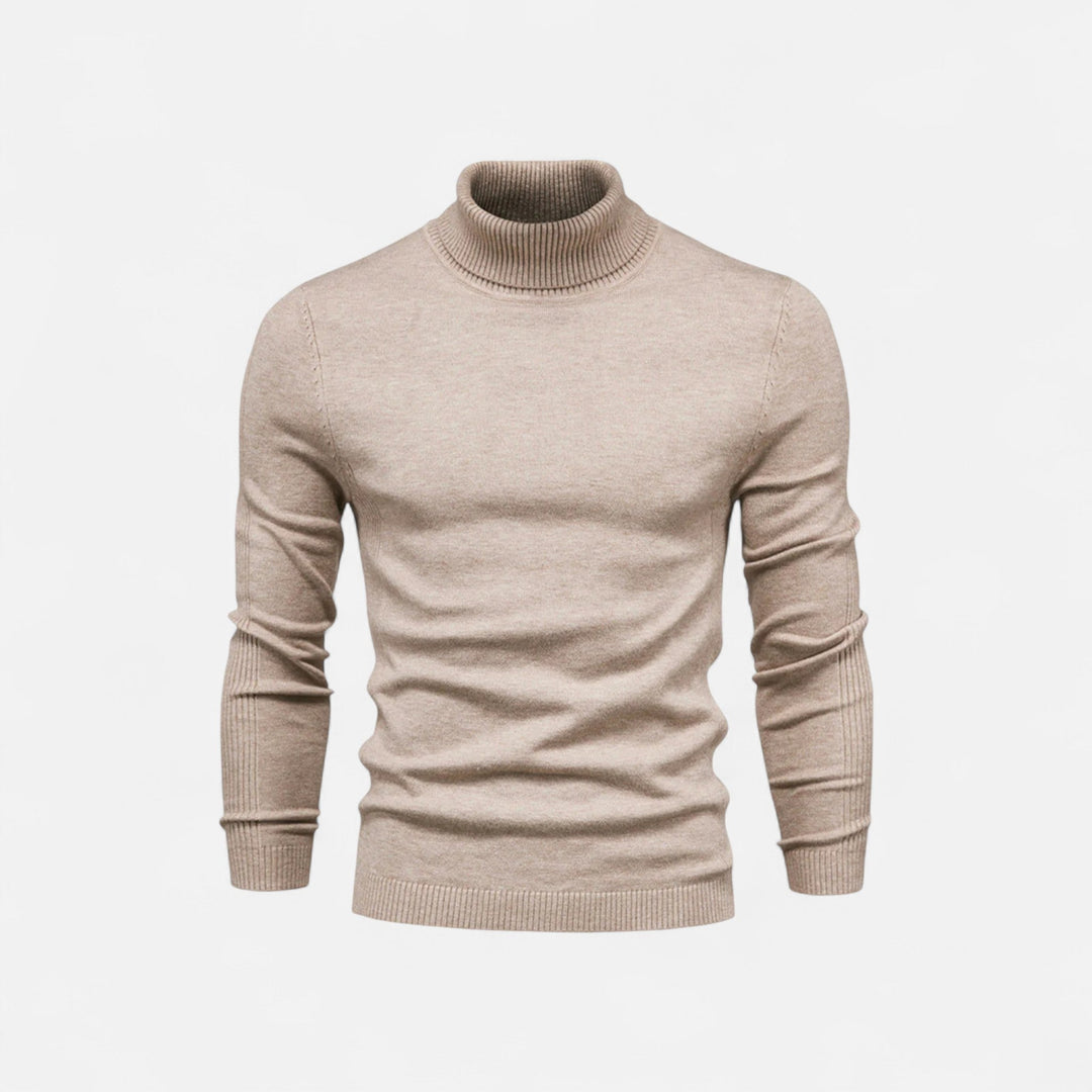 Men’s Cotton Turtleneck Sweater