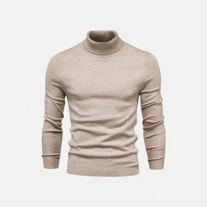 Men’s Cotton Turtleneck Sweater