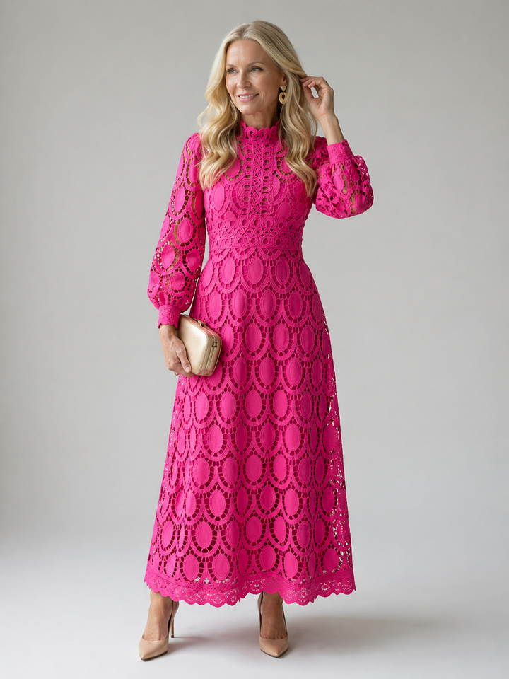 Violet & Grace™ | Lace Midi Dress