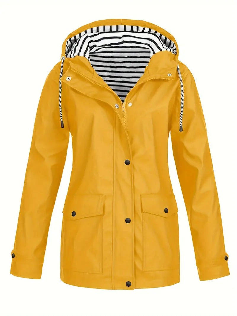 Aurora | Polyester Rain Jacket with Hood