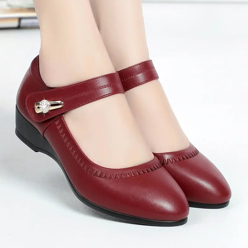 Emma | Elegant Comfort Mid-Heel Shoes