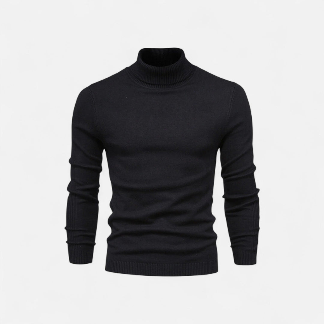 Men’s Cotton Turtleneck Sweater