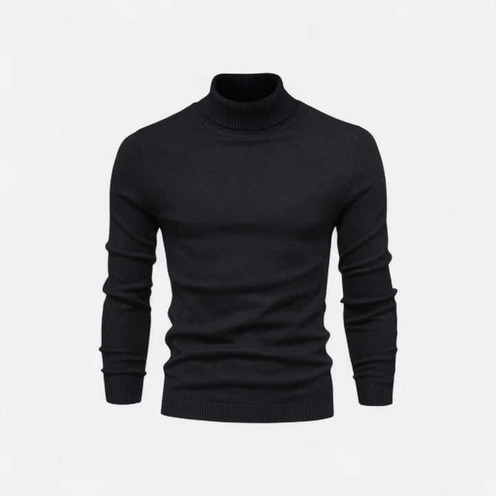 Men’s Cotton Turtleneck Sweater