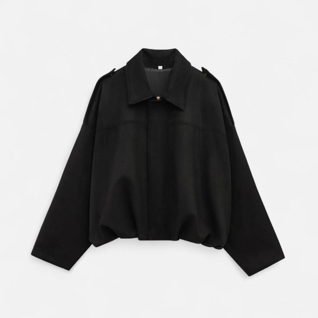 Eliaro Moda | Classic Suede Jacket for Women with Lapel