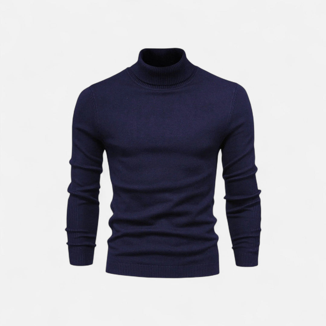 Men’s Cotton Turtleneck Sweater