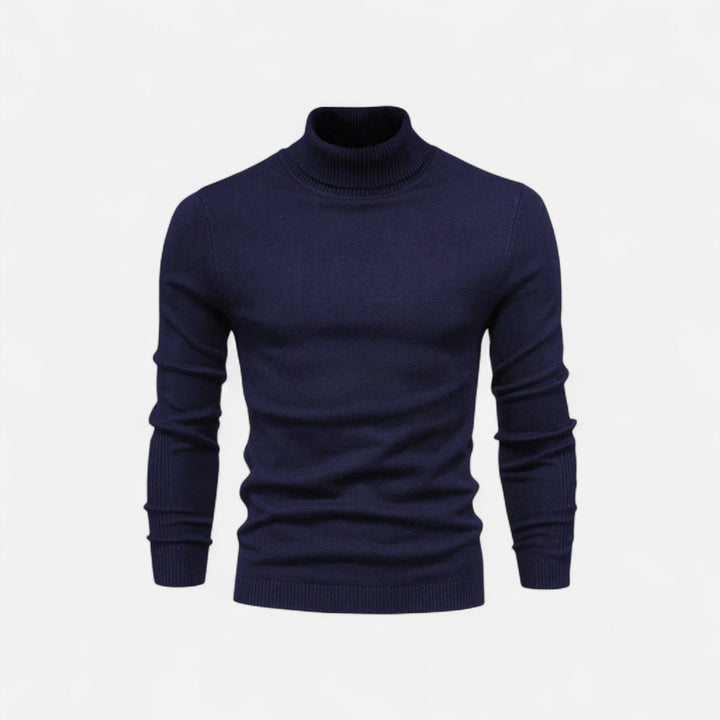 Men’s Cotton Turtleneck Sweater