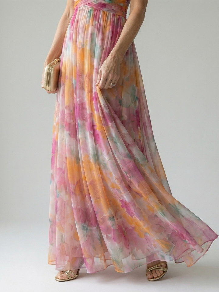 Violet & Grace™ | Soft Wrap Maxi Dress