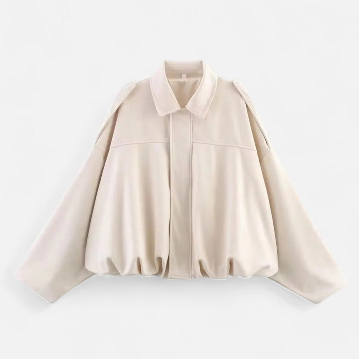Eliaro Moda | Classic Suede Jacket for Women with Lapel