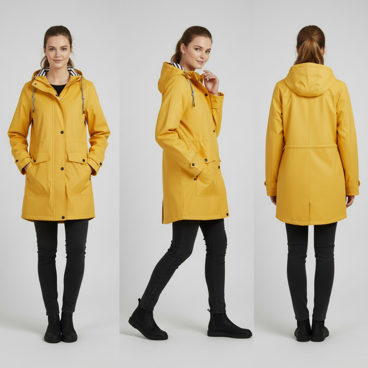 Aurora | Polyester Rain Jacket with Hood