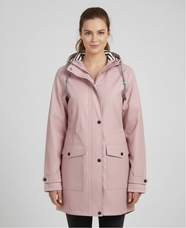 Aurora | Polyester Rain Jacket with Hood