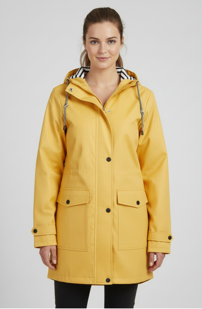 Aurora | Polyester Rain Jacket with Hood