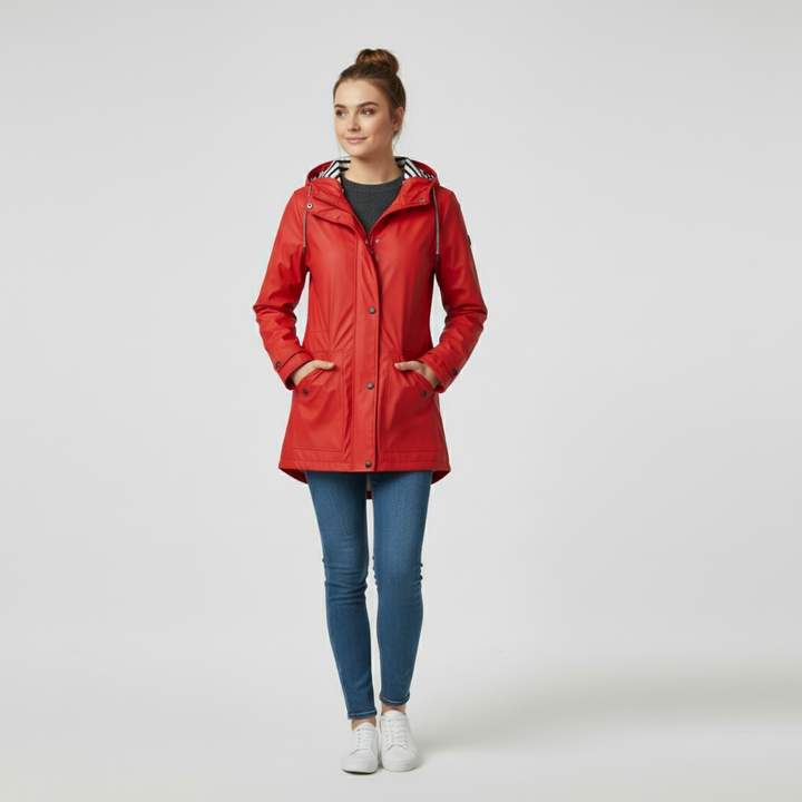Aurora | Polyester Rain Jacket with Hood