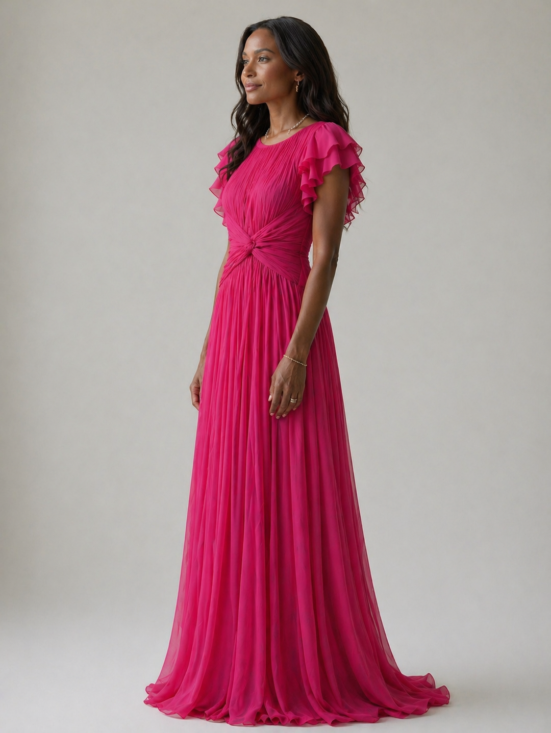 Violet & Grace™ | Pleated Evening Dress
