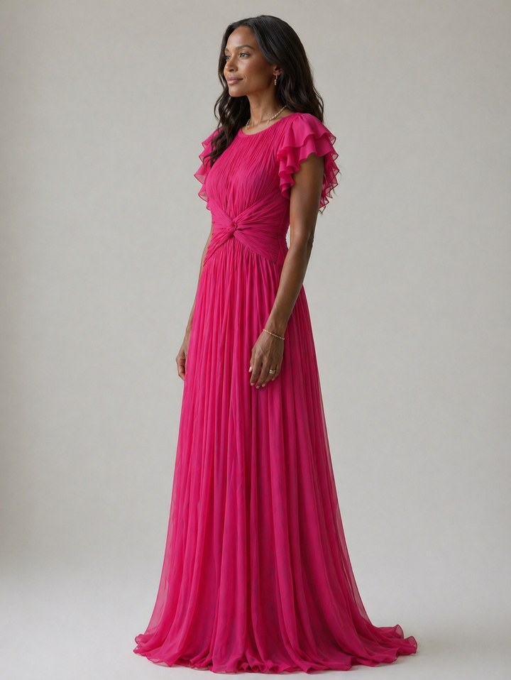 Violet & Grace™ | Pleated Evening Dress