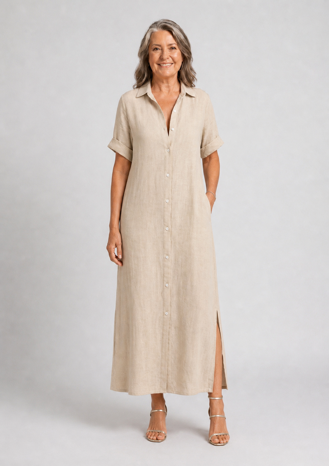 Nara | Relaxed Shape Midi Dress