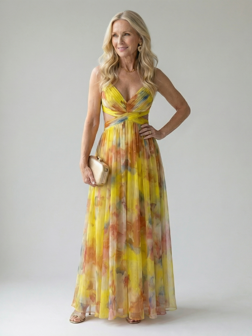 Violet & Grace™ | Soft Wrap Maxi Dress