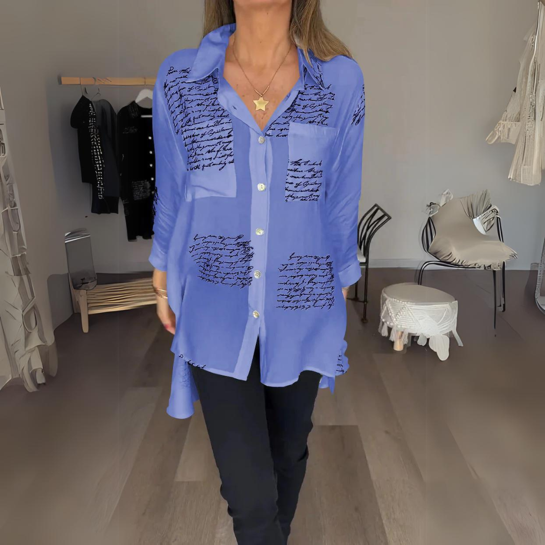 Mirabel - Women's Stylish Printed Cotton Top