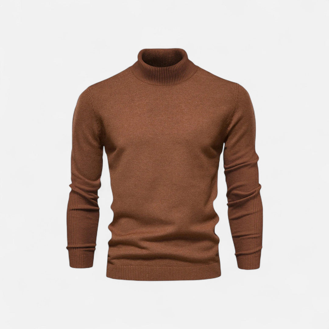 Men’s Cotton Turtleneck Sweater