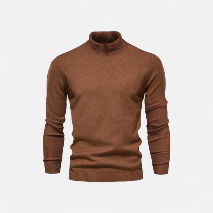 Men’s Cotton Turtleneck Sweater