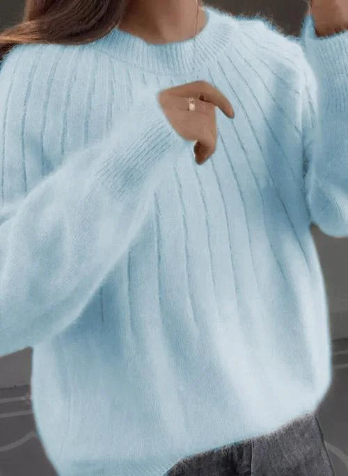 Shereen | Fluffy Knit Sweater